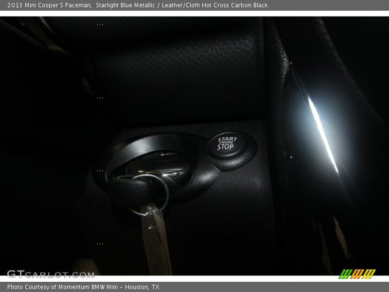 Starlight Blue Metallic / Leather/Cloth Hot Cross Carbon Black 2013 Mini Cooper S Paceman
