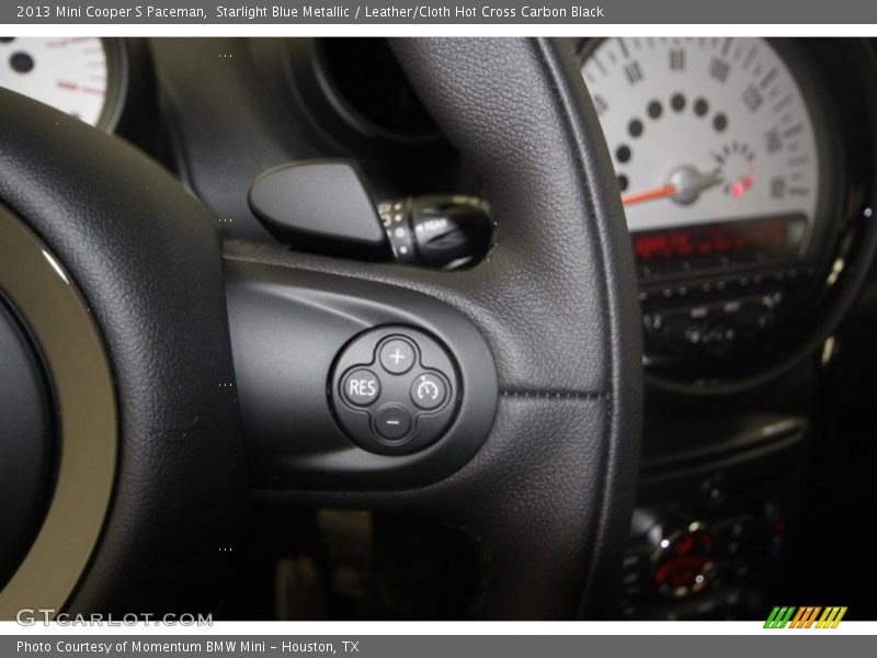 Starlight Blue Metallic / Leather/Cloth Hot Cross Carbon Black 2013 Mini Cooper S Paceman