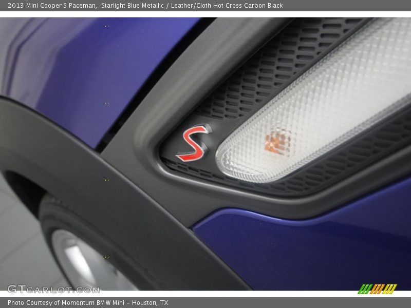 Starlight Blue Metallic / Leather/Cloth Hot Cross Carbon Black 2013 Mini Cooper S Paceman