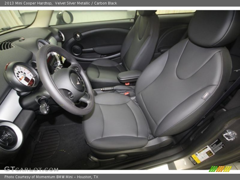 Velvet Silver Metallic / Carbon Black 2013 Mini Cooper Hardtop