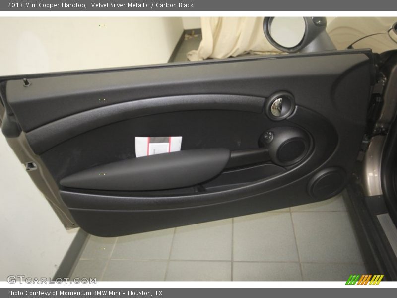 Velvet Silver Metallic / Carbon Black 2013 Mini Cooper Hardtop