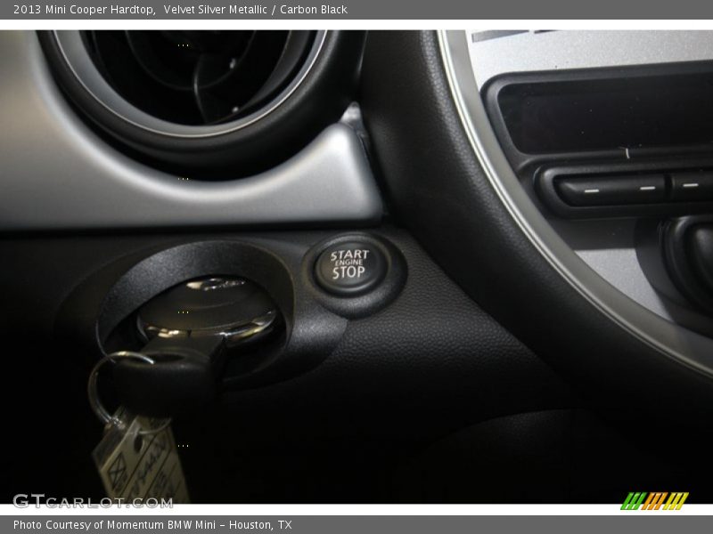 Velvet Silver Metallic / Carbon Black 2013 Mini Cooper Hardtop