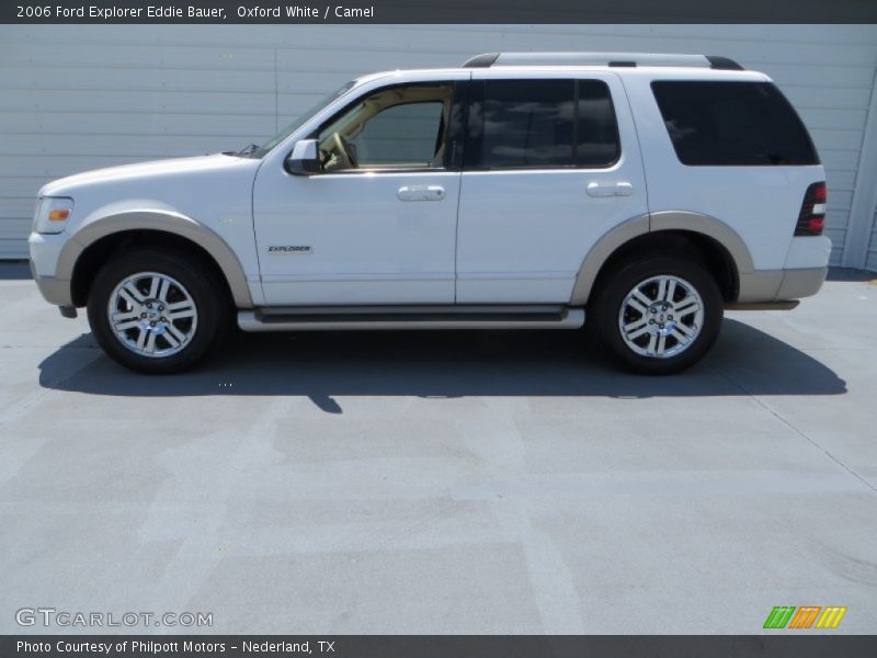 Oxford White / Camel 2006 Ford Explorer Eddie Bauer