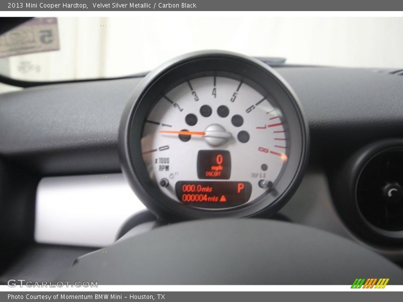 Velvet Silver Metallic / Carbon Black 2013 Mini Cooper Hardtop