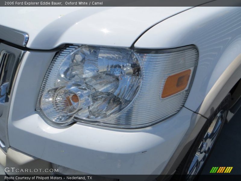 Oxford White / Camel 2006 Ford Explorer Eddie Bauer