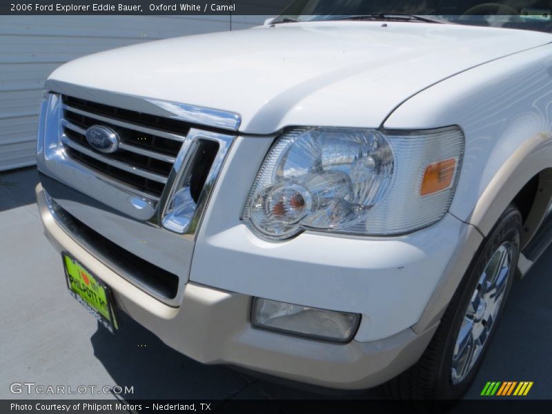 Oxford White / Camel 2006 Ford Explorer Eddie Bauer