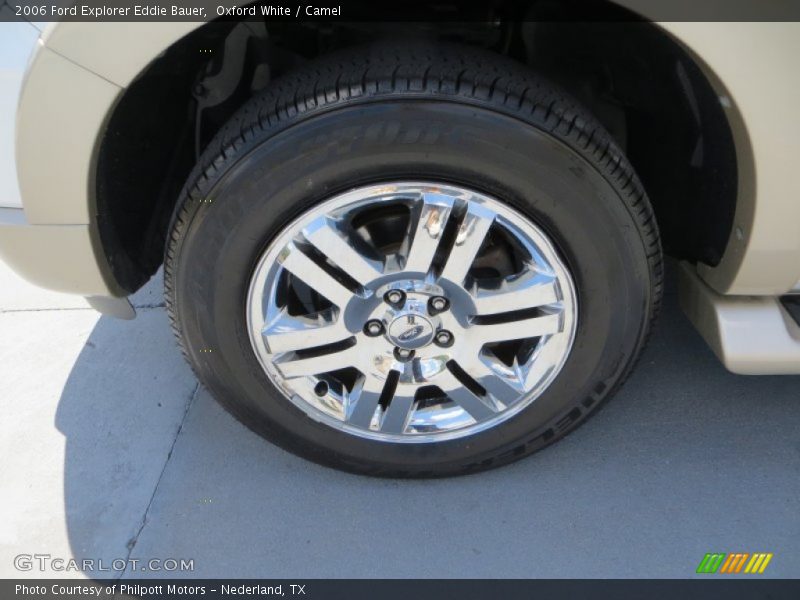 Oxford White / Camel 2006 Ford Explorer Eddie Bauer