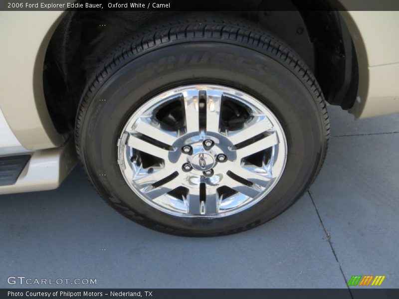 Oxford White / Camel 2006 Ford Explorer Eddie Bauer