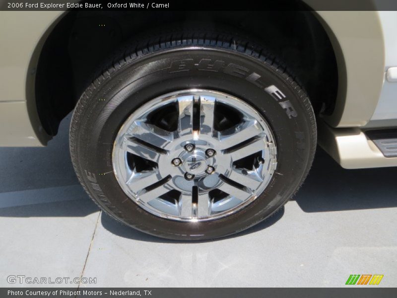 Oxford White / Camel 2006 Ford Explorer Eddie Bauer