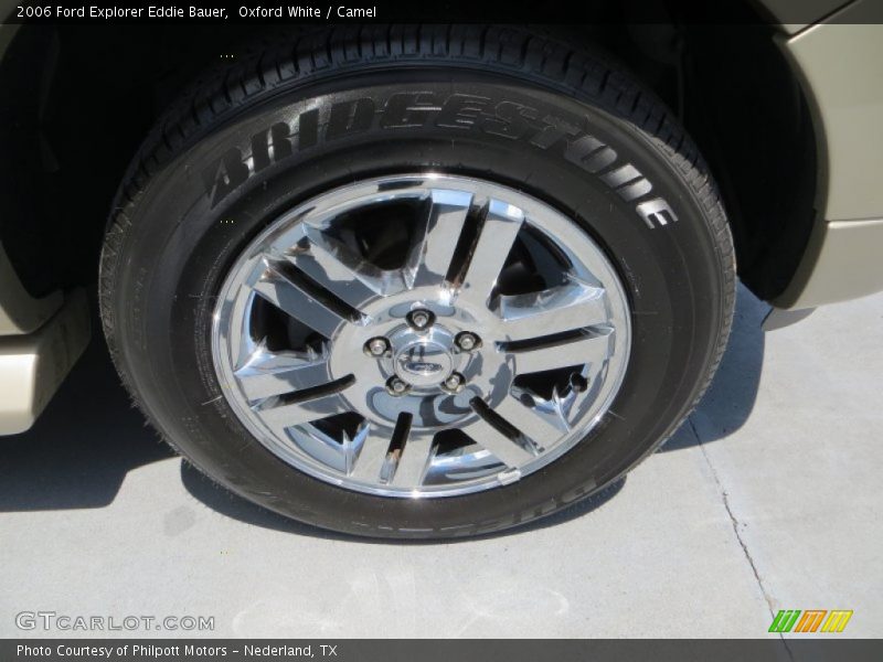 Oxford White / Camel 2006 Ford Explorer Eddie Bauer