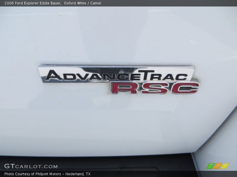 Oxford White / Camel 2006 Ford Explorer Eddie Bauer