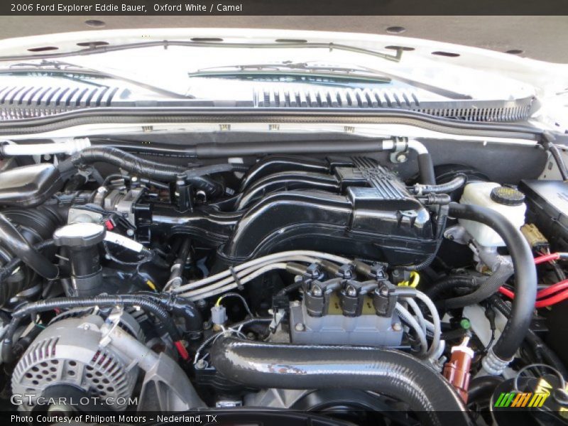 Oxford White / Camel 2006 Ford Explorer Eddie Bauer