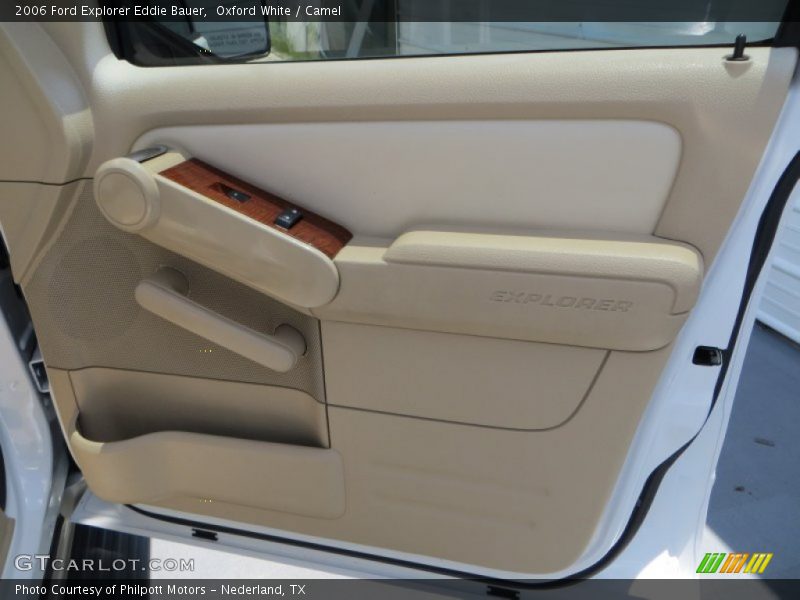 Oxford White / Camel 2006 Ford Explorer Eddie Bauer