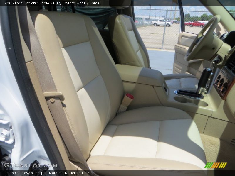 Oxford White / Camel 2006 Ford Explorer Eddie Bauer