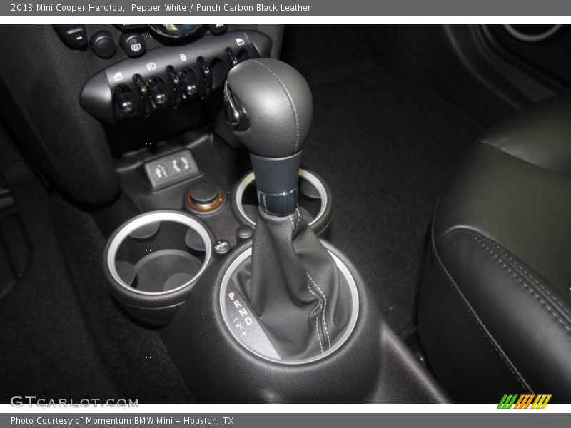 Pepper White / Punch Carbon Black Leather 2013 Mini Cooper Hardtop