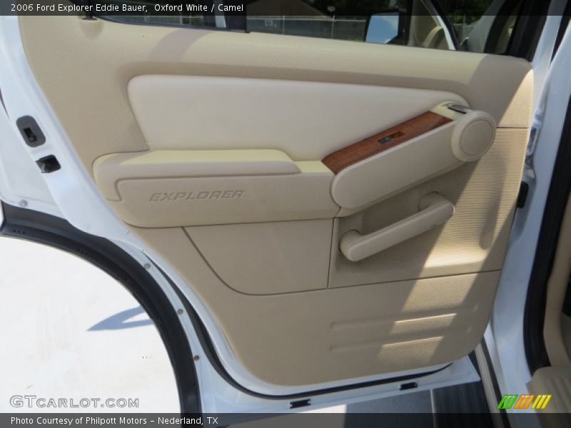 Oxford White / Camel 2006 Ford Explorer Eddie Bauer