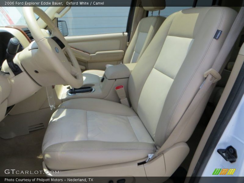 Oxford White / Camel 2006 Ford Explorer Eddie Bauer