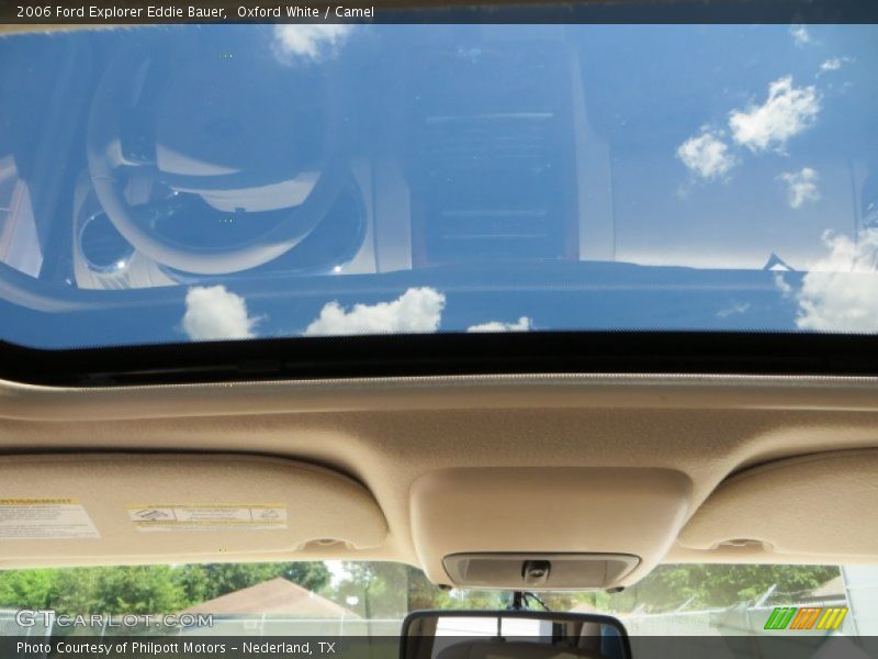Oxford White / Camel 2006 Ford Explorer Eddie Bauer
