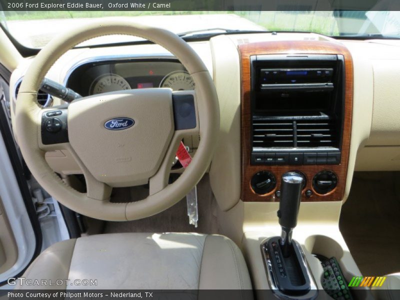 Oxford White / Camel 2006 Ford Explorer Eddie Bauer