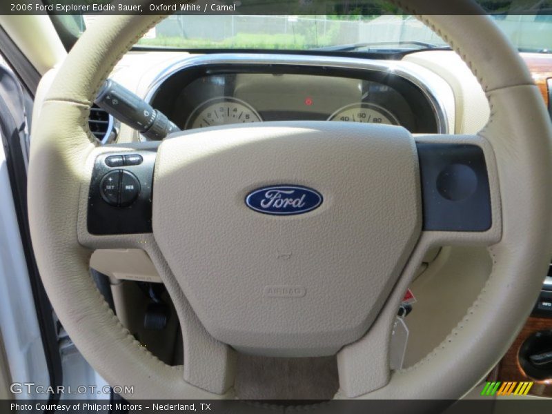Oxford White / Camel 2006 Ford Explorer Eddie Bauer