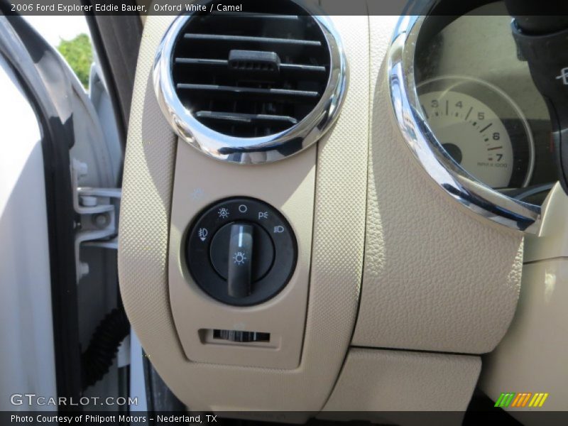 Oxford White / Camel 2006 Ford Explorer Eddie Bauer