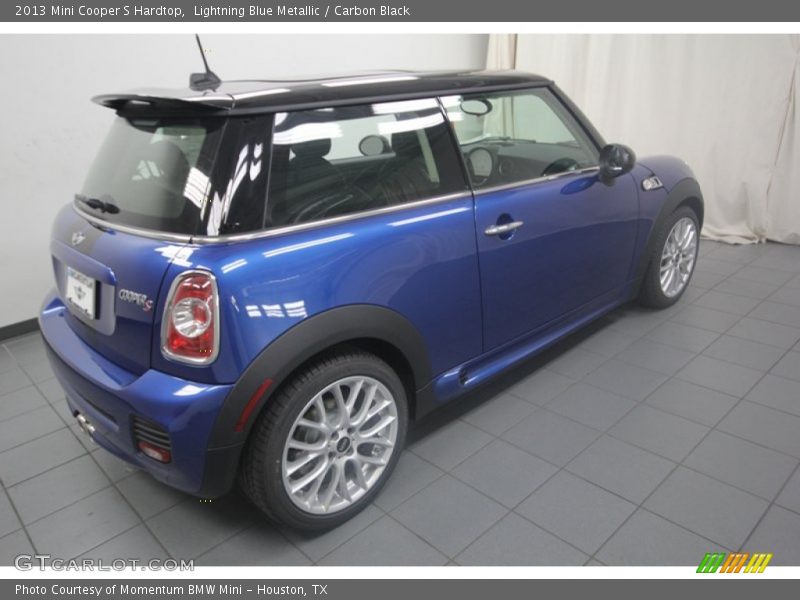 Lightning Blue Metallic / Carbon Black 2013 Mini Cooper S Hardtop