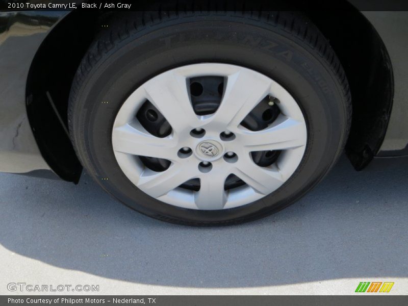 Black / Ash Gray 2010 Toyota Camry LE