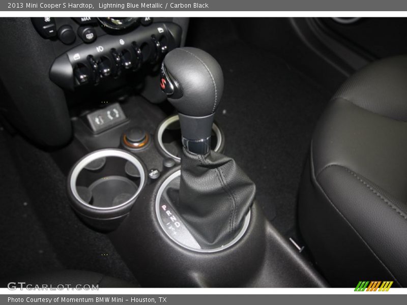 Lightning Blue Metallic / Carbon Black 2013 Mini Cooper S Hardtop