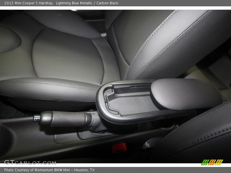 Lightning Blue Metallic / Carbon Black 2013 Mini Cooper S Hardtop