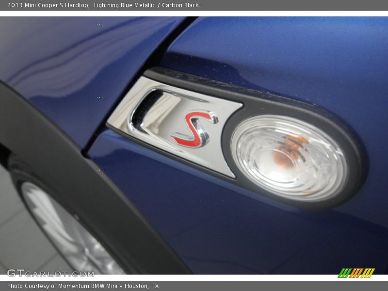 Lightning Blue Metallic / Carbon Black 2013 Mini Cooper S Hardtop