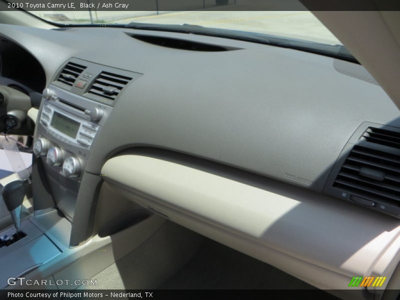 Black / Ash Gray 2010 Toyota Camry LE
