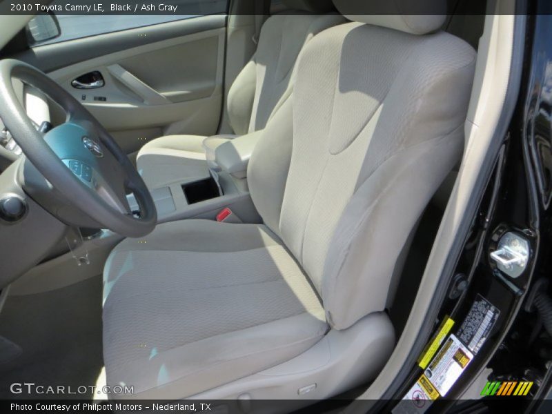 Black / Ash Gray 2010 Toyota Camry LE