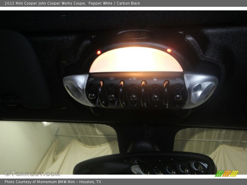 Pepper White / Carbon Black 2013 Mini Cooper John Cooper Works Coupe