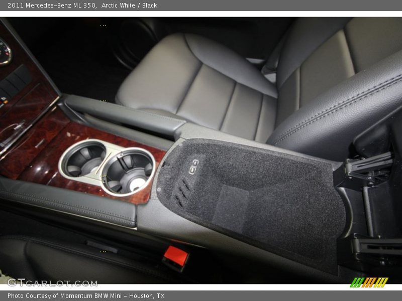 Arctic White / Black 2011 Mercedes-Benz ML 350