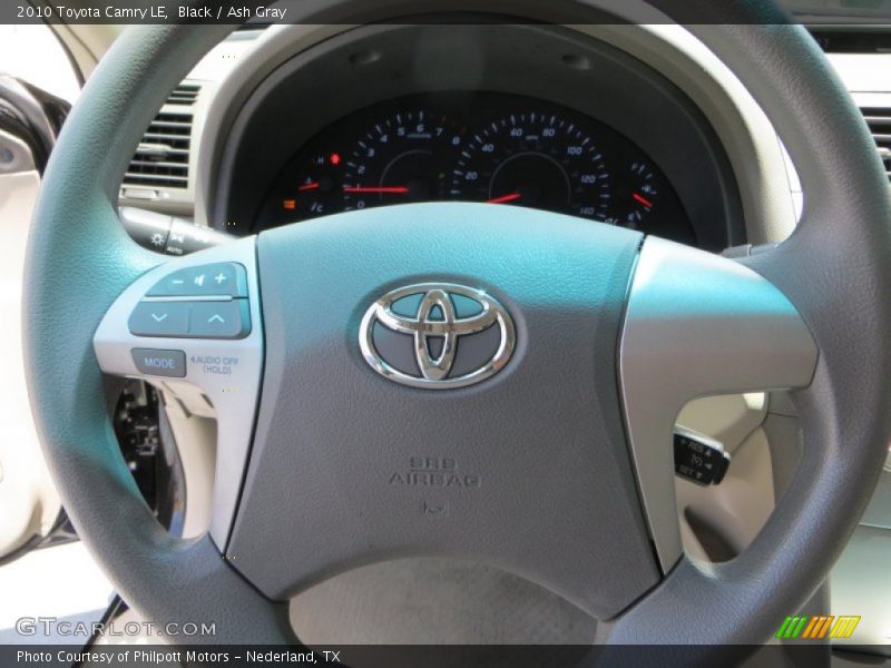 Black / Ash Gray 2010 Toyota Camry LE