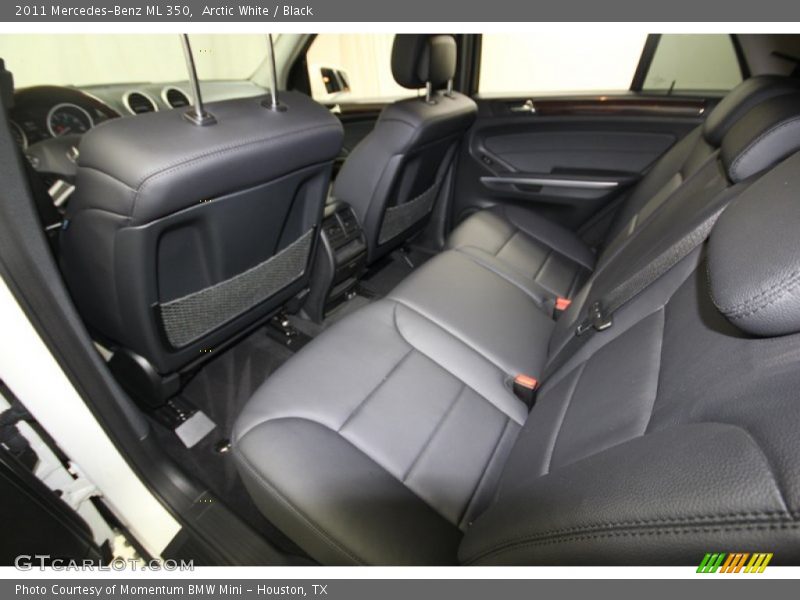 Arctic White / Black 2011 Mercedes-Benz ML 350