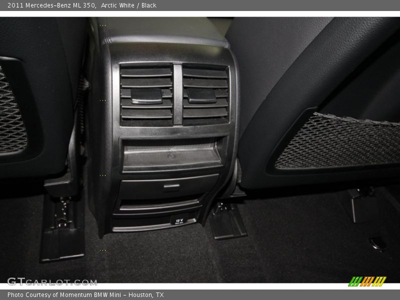 Arctic White / Black 2011 Mercedes-Benz ML 350