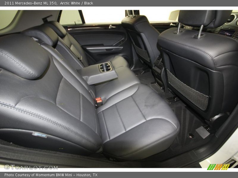 Arctic White / Black 2011 Mercedes-Benz ML 350