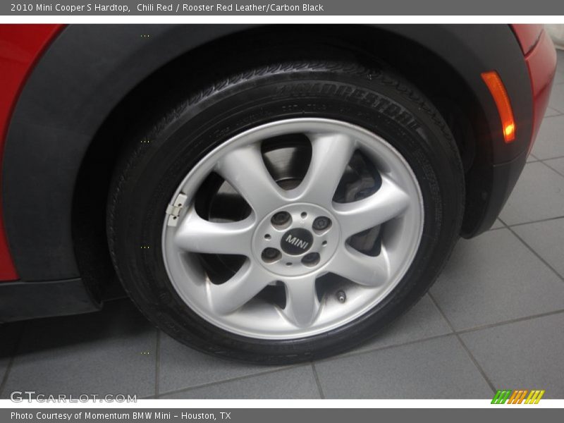 Chili Red / Rooster Red Leather/Carbon Black 2010 Mini Cooper S Hardtop