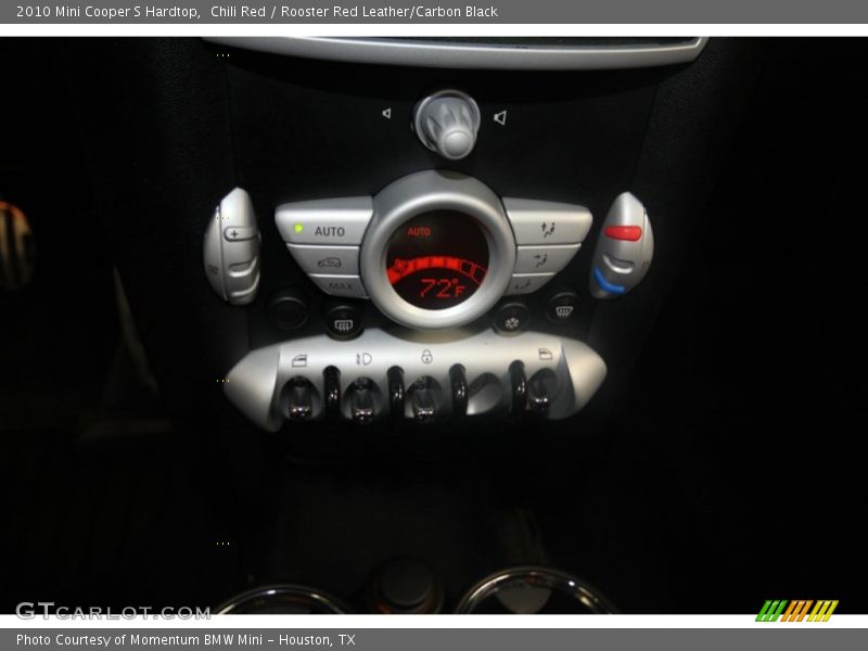 Chili Red / Rooster Red Leather/Carbon Black 2010 Mini Cooper S Hardtop