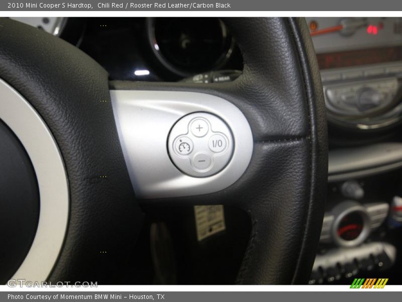 Chili Red / Rooster Red Leather/Carbon Black 2010 Mini Cooper S Hardtop
