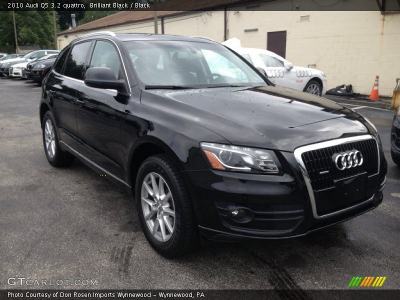 Brilliant Black / Black 2010 Audi Q5 3.2 quattro