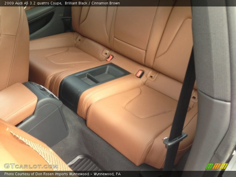 Brilliant Black / Cinnamon Brown 2009 Audi A5 3.2 quattro Coupe