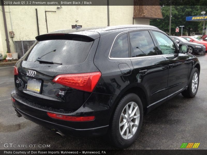 Brilliant Black / Black 2009 Audi Q5 3.2 Premium quattro