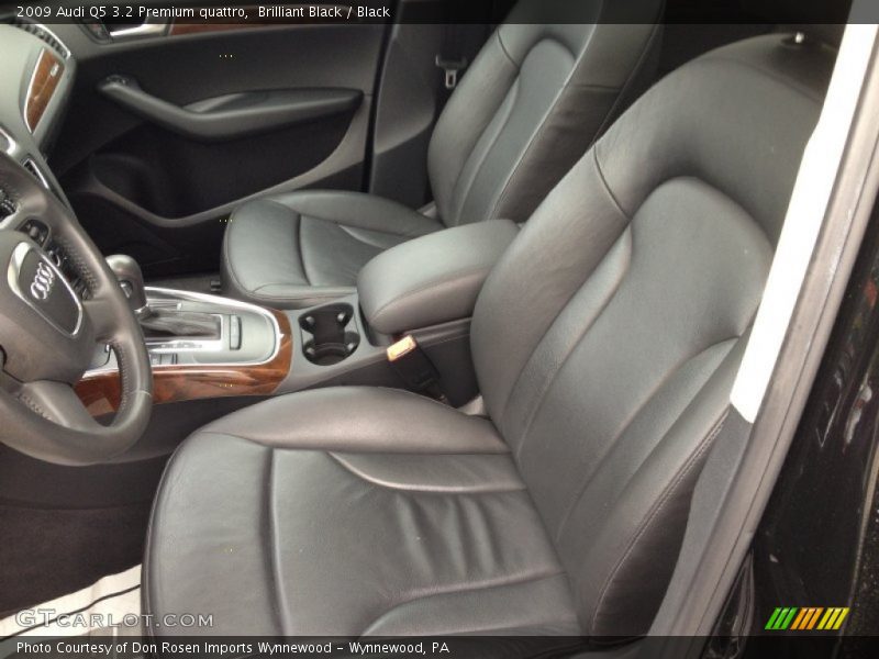 Brilliant Black / Black 2009 Audi Q5 3.2 Premium quattro
