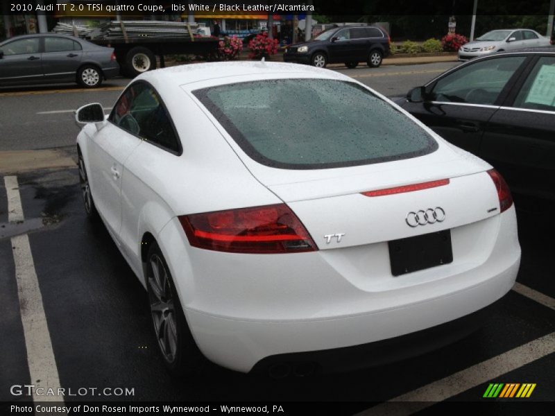 Ibis White / Black Leather/Alcantara 2010 Audi TT 2.0 TFSI quattro Coupe