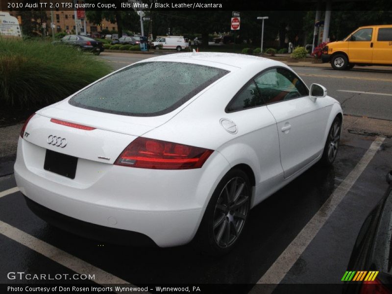 Ibis White / Black Leather/Alcantara 2010 Audi TT 2.0 TFSI quattro Coupe