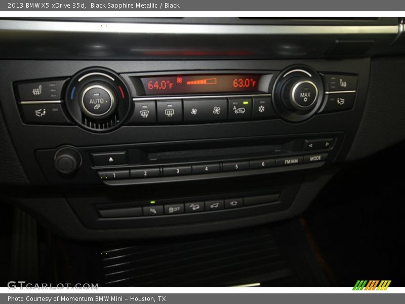 Black Sapphire Metallic / Black 2013 BMW X5 xDrive 35d