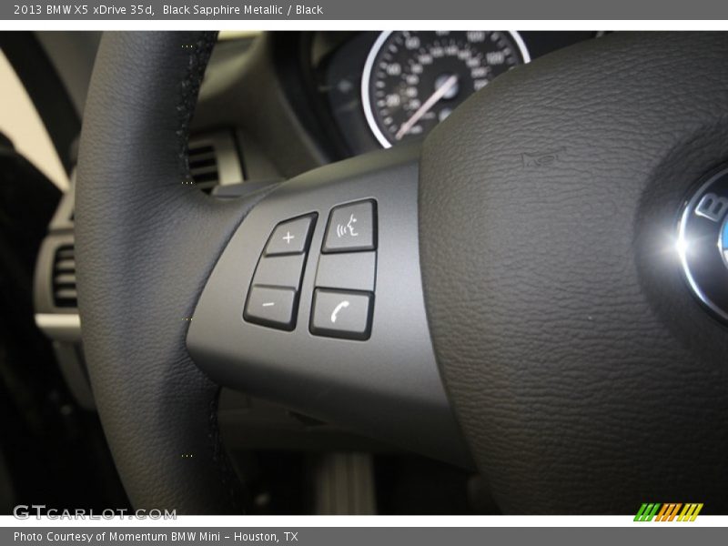 Black Sapphire Metallic / Black 2013 BMW X5 xDrive 35d