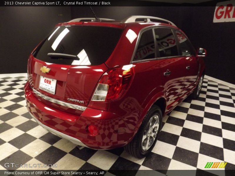 Crystal Red Tintcoat / Black 2013 Chevrolet Captiva Sport LT